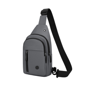 Combo Bandolera Cruzada Gris + Lentes De Sol Kuta