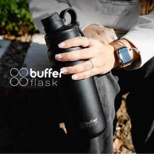 Combo Buffer Botella 700ml Yosemite1 Ivory y Negro