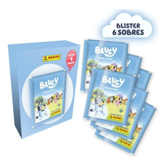 Blister 6 Sobres Bluey 2