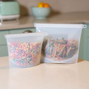 Bolsa Silicona 1000 Ml Blanca