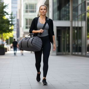 Bolso Saxoline Puffer Belfast 40 Lt Gris