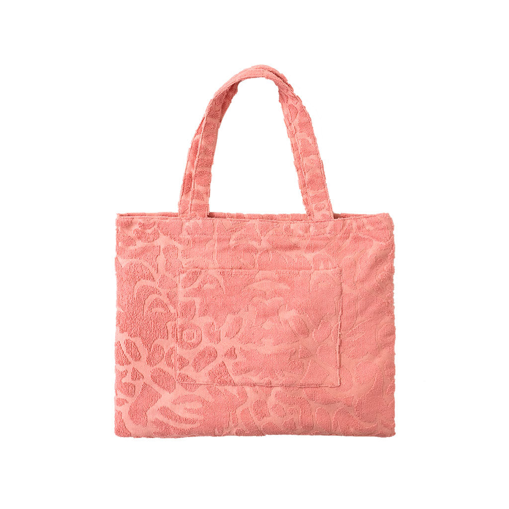 Bolso toalla 2 en 1 rosado