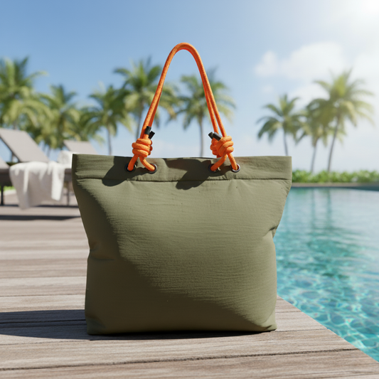 Bolso Cooler Impermeable 16.5Lt Verde Oliva