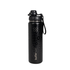 Combo Mochila Saxoline Collins Negra 20 L + Botella de Agua Térmica Buffer 700ml con 4 Tapas