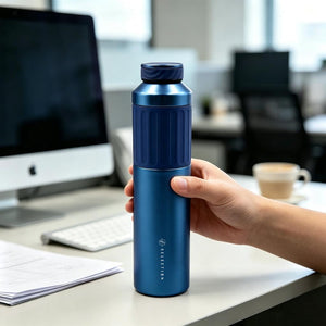 Termo Flask Doble Pared 500ml - Azul