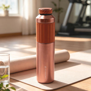 Termo Flask Doble Pared 500ml - Naranja