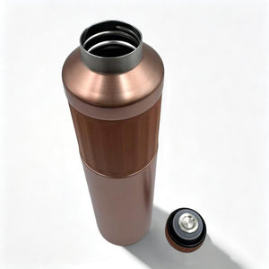 Termo Flask Doble Pared 500ml - Naranja