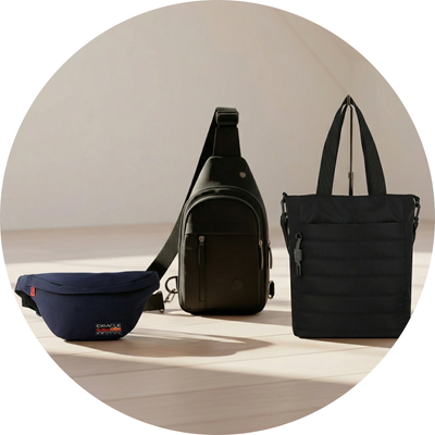 Carteras Bandoleras y Bananos