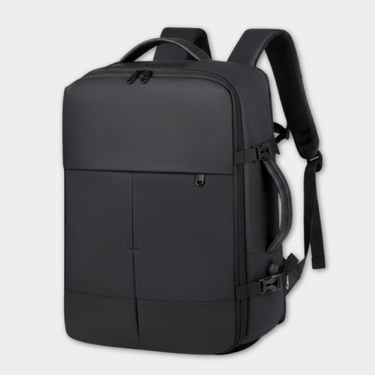 Combo 1 Mochila viaje viral 36L  Black + 1 Powerbank Energizer 10.000 mAh