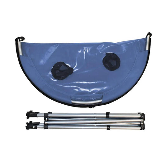 Mesa Plegable Camping Serengeti con Posavasos Azul National Geographic