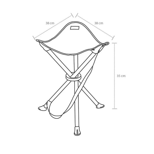Piso Plegable Camping New Jersey Azul National Geographic