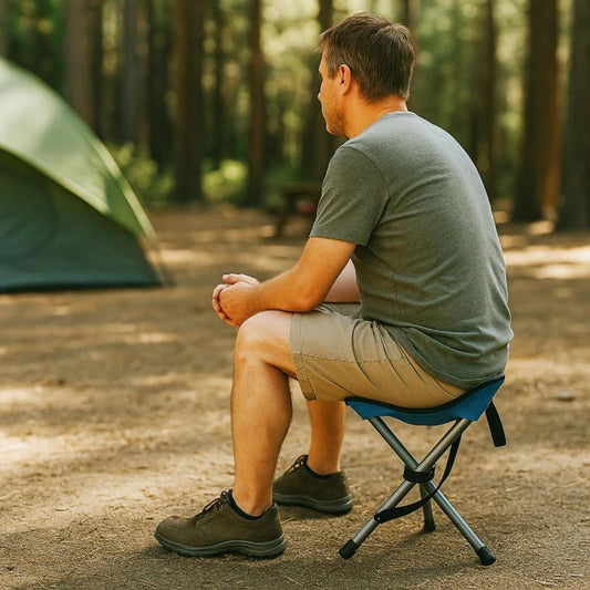 Piso Plegable Camping New Jersey Azul National Geographic