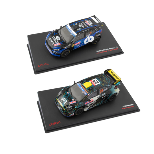 Combo Auto Escala 1/43 WRC 2024 Heller + Jmartinez