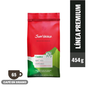 Café en Grano Juan Valdez Cumbre 454 g