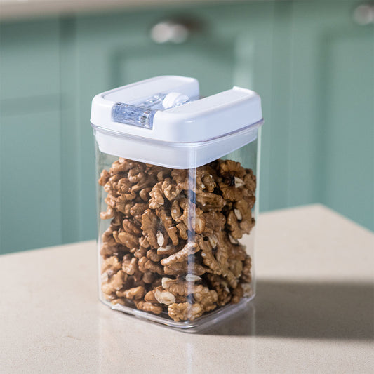 Canister Hermético A Presión 800 Ml Blanco