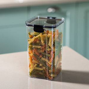Canister Hermético Clip 1300 Ml Negro