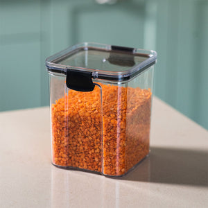 Canister Hermético Clip 950 Ml Negro
