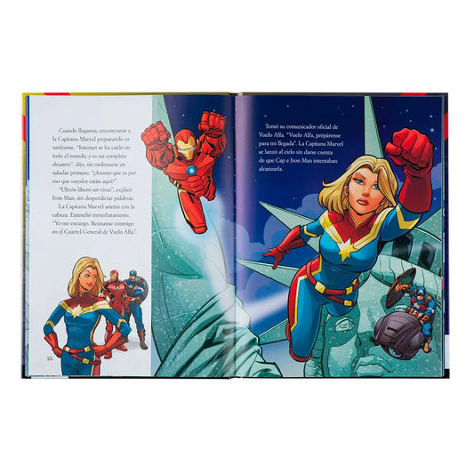 Libro Infantil Capitana Marvel: Ultrón se vuelve viral