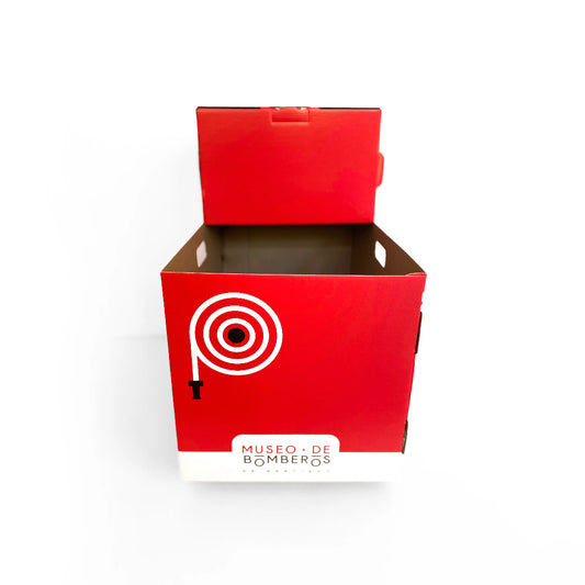 Juego De Carton - Carro De Bomberos