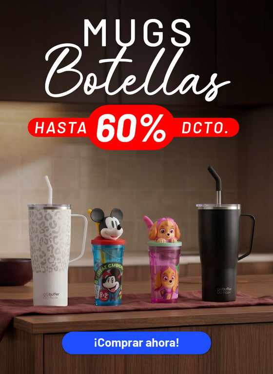BOTELLAS Y MUGS PARA TODA LA FAMILIA