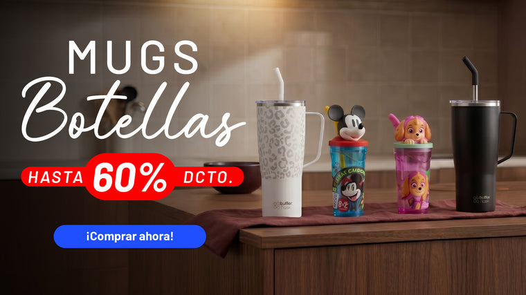 BOTELLAS Y MUGS PARA TODA LA FAMILIA