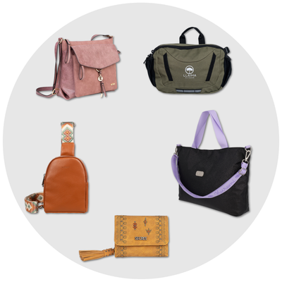 Carteras Bandoleras y Bananos