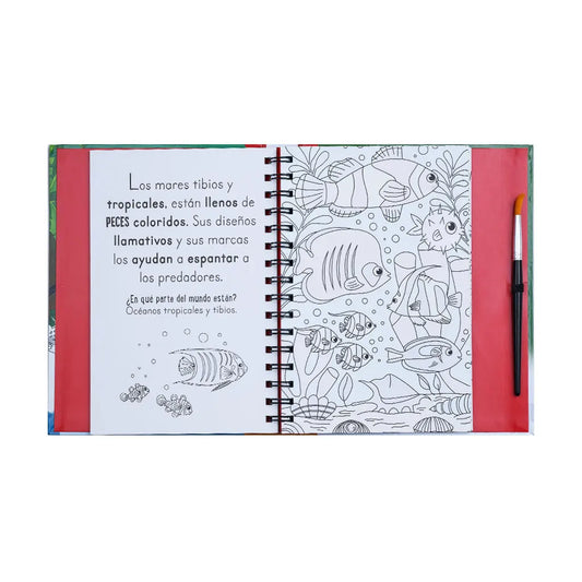 Coloreando Con Agua: Animales