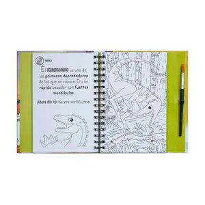 Coloreando Con Agua: Dinosaurios