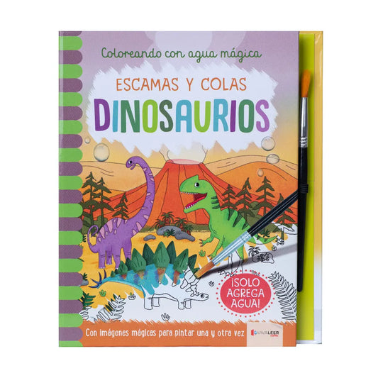 Coloreando Con Agua: Dinosaurios