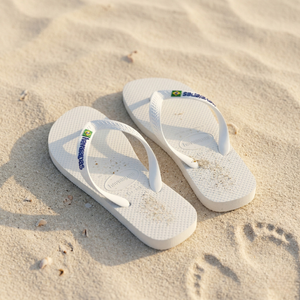 Havaianas Brasil Logo Blanco Hombre