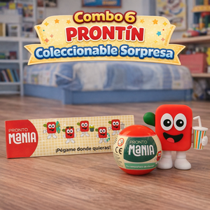 Combo 6 Prontín Coleccionable Sorpresa