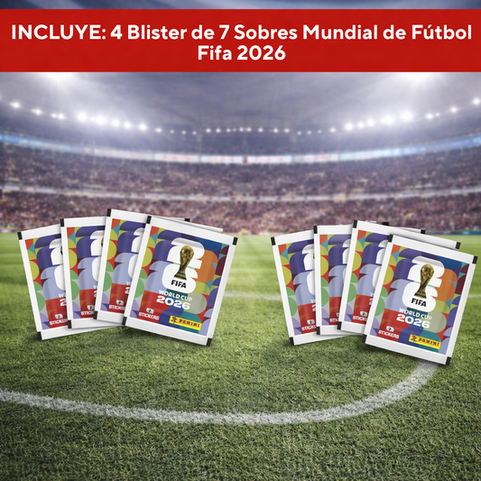 PREVENTA Mundial Futbol 2026 - 28 Sobres Stickers