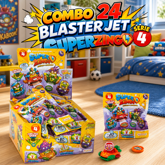 Combo 24 Blaster Jet SuperZings Serie 4