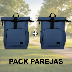 Combo 2 Mochilas Saxoline Preston Roll top 35L Blue