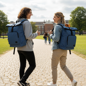 Combo 2 Mochilas Saxoline Preston Roll top 35L Blue