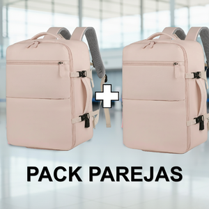 2 Mochilas de Viaje Viral Pink.(Cabina Avión) 40L.