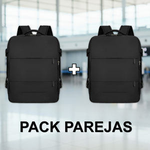 2 Mochilas de Viaje Viral Cabina 40L Black.