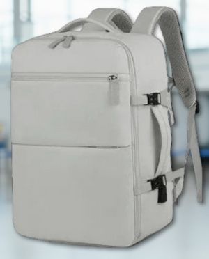 2 Mochilas de Viaje Viral 40L (1 Black & 1 Grey).(Cabina Avión)