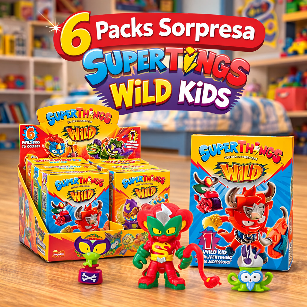 Combo 6 Packs Superzings Wild Kids | Tienda Copec Combo 6 Packs Superzings Wild Kids | Tienda Copec