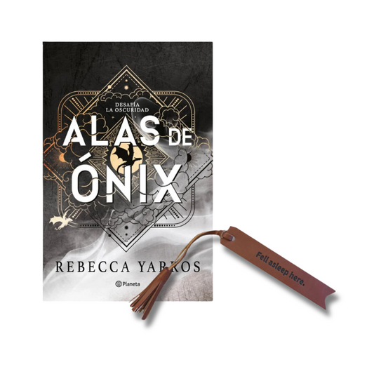 Combo Alas de Ónix + Marca Página