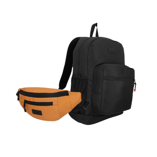 Combo Banano Xtrem New Sigma S Café + Mochila Xtrem Vito L Negro