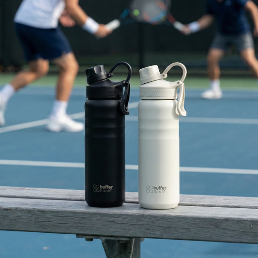 Combo Buffer Botella 700ml Yosemite1 Ivory y Negro