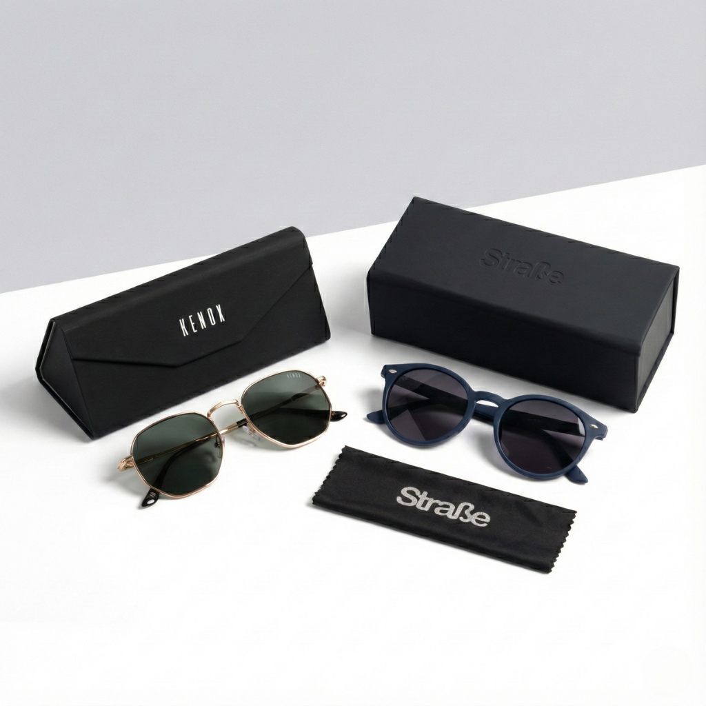 Combo Lentes De Sol Cala + Lentes de sol Rostock color navy