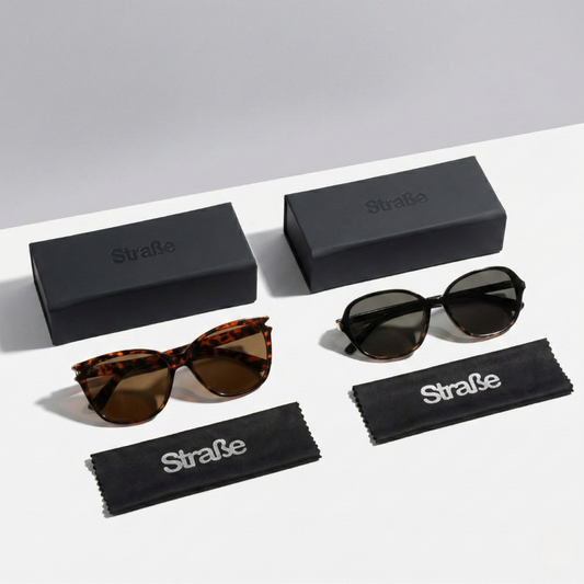 Combo Lentes de sol Berlin color Gris + Lentes de sol Bamberg color café