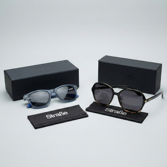 Combo Lentes de sol Berlin y Ulm color gris