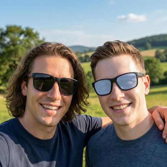 Combo: Lentes de sol Kassel color negro + Lentes De Sol Split