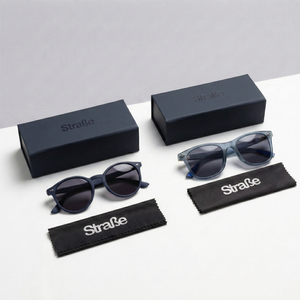 Combo Lentes de sol Rostock color navy + Lentes de sol Ulm color gris