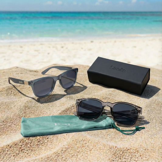 Combo Lentes de sol Ulm color gris + Lentes De Sol Infantil Theo