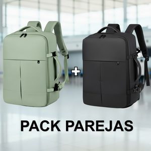 ✈️2 Mochilas Viaje Viral Ripstop XL 1  Green + 1 Black Navigator. Pack Travel