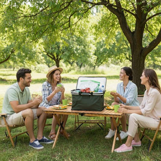 Cooler Plegable 18 Litros Oliva